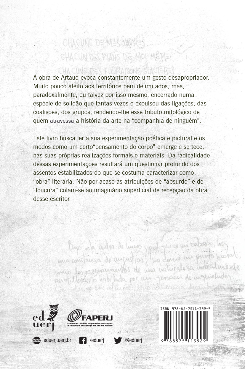 Capa Antonin Artuad 2